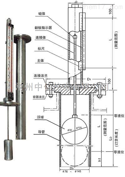 UDZ-1DUDZ-1D插入型磁浮球液位計(jì)廠家